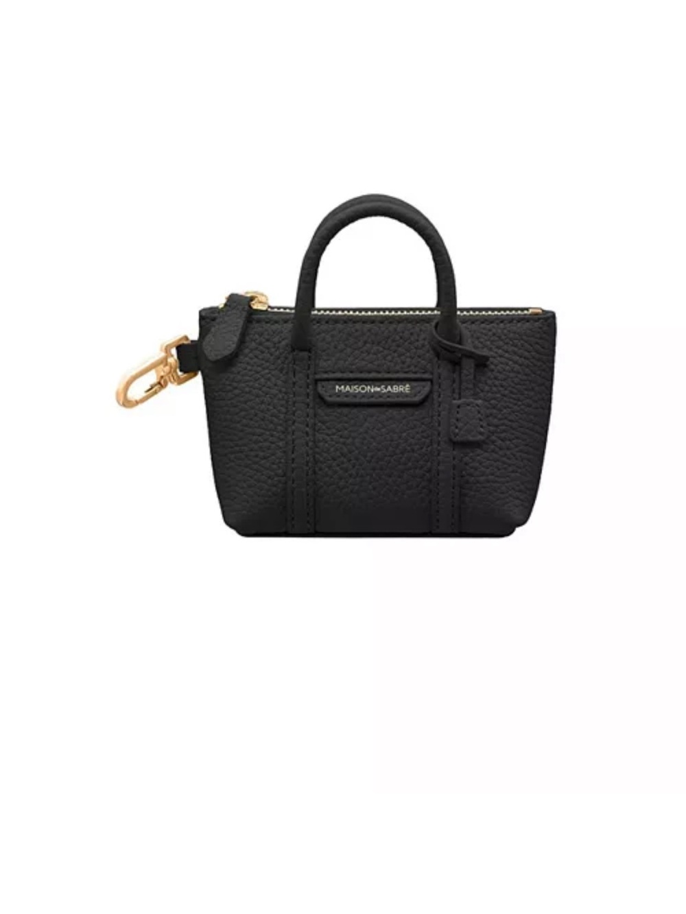 MAISON de SABRÉ Black Sabremoji Weekender Charm NWT